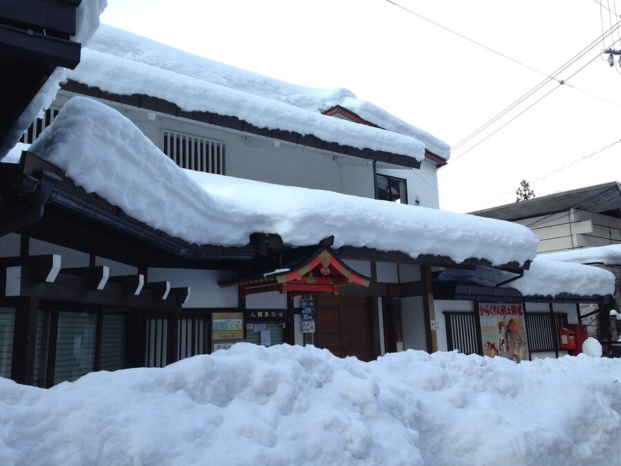 Karakuri Puppet Museum Shishi Hall in Takayama with traditional facade