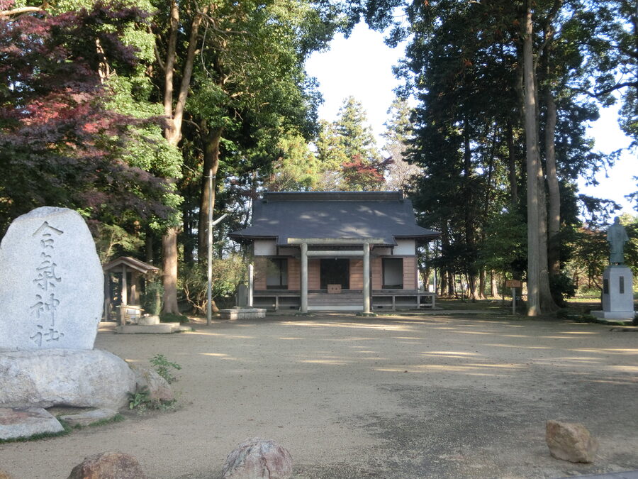 The Aiki Jinja shrine that Morihei Ueshiba built in Iwama, Ibaraki Prefecture, photographed in 2016