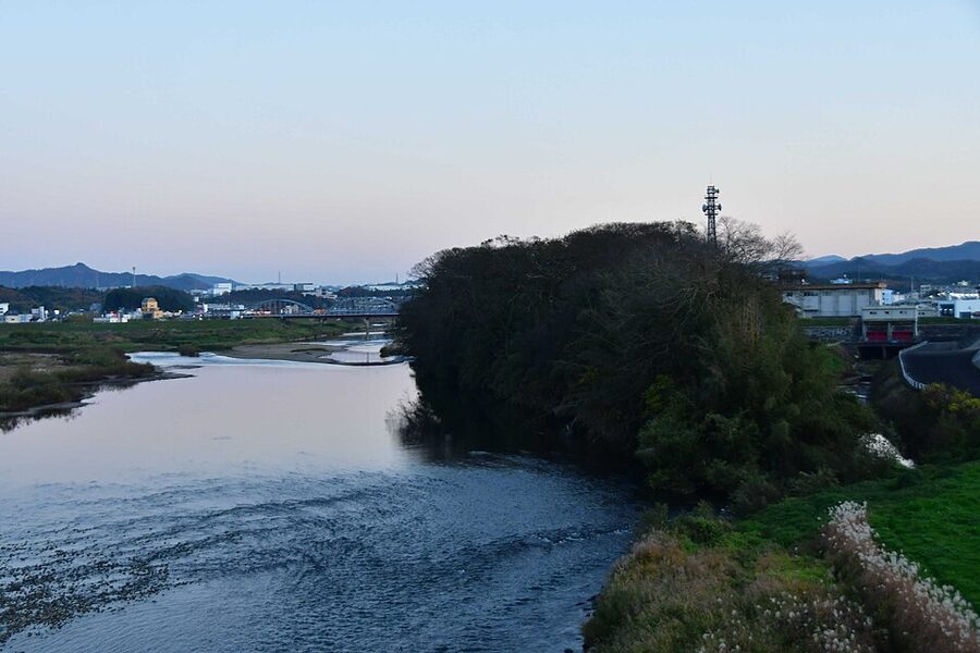 Akechi-yabu bamboo thicket at Ogurusu in Yamashina-ku, Kyoto — site of Akechi Mitsuhide's death on the night of 2 July 1582