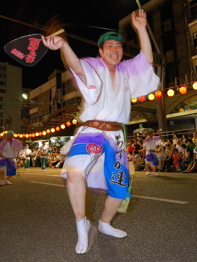 Awa Odori 2008 night dancers