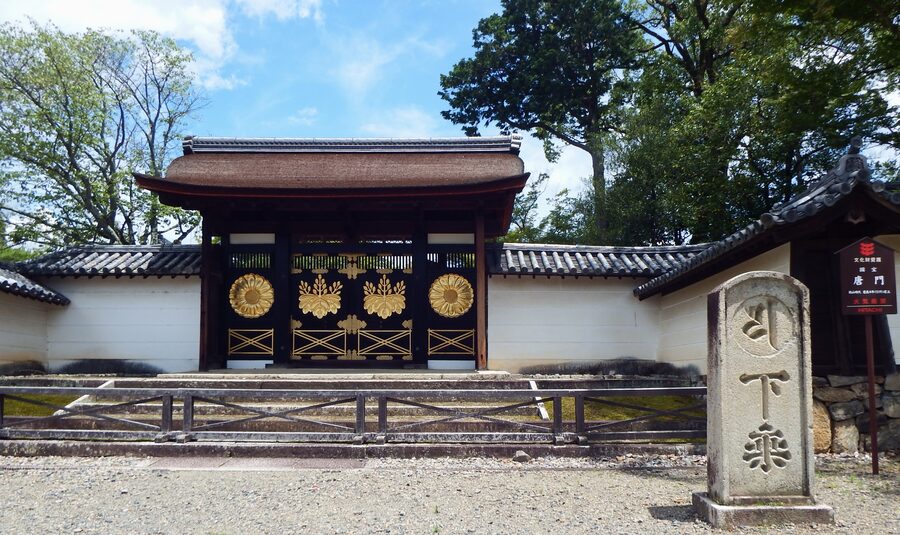 Five-story pagoda at Daigo-ji temple in Kyoto, dating from 951 and the oldest surviving wooden building in the city, where Hideyoshi held his 1598 cherry blossom party