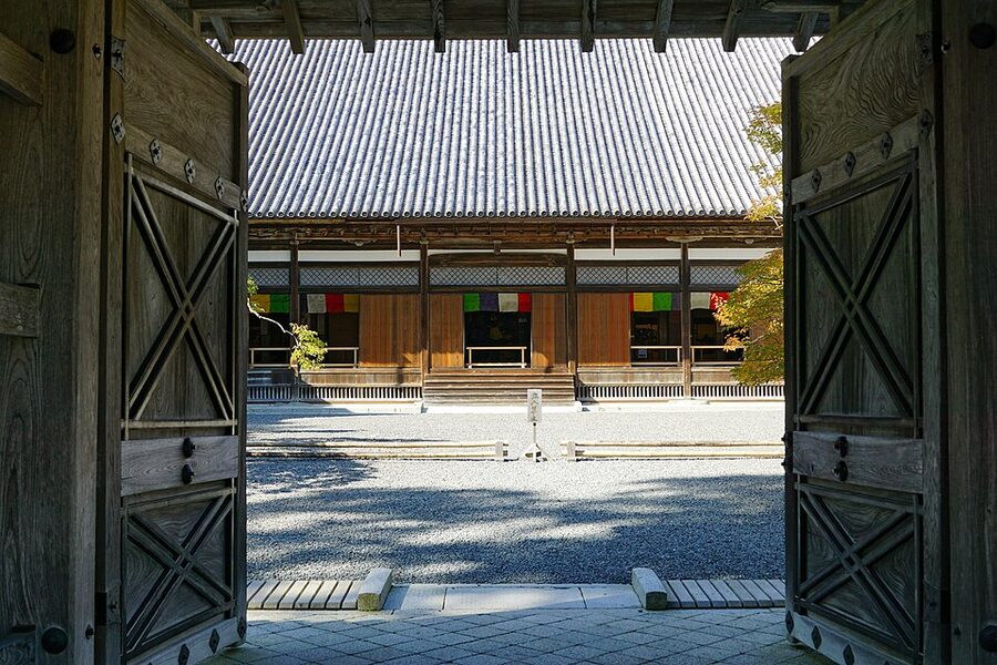 Main hall of Zuigan-ji Zen temple in Matsushima Miyagi built by Date Masamune in 1609
