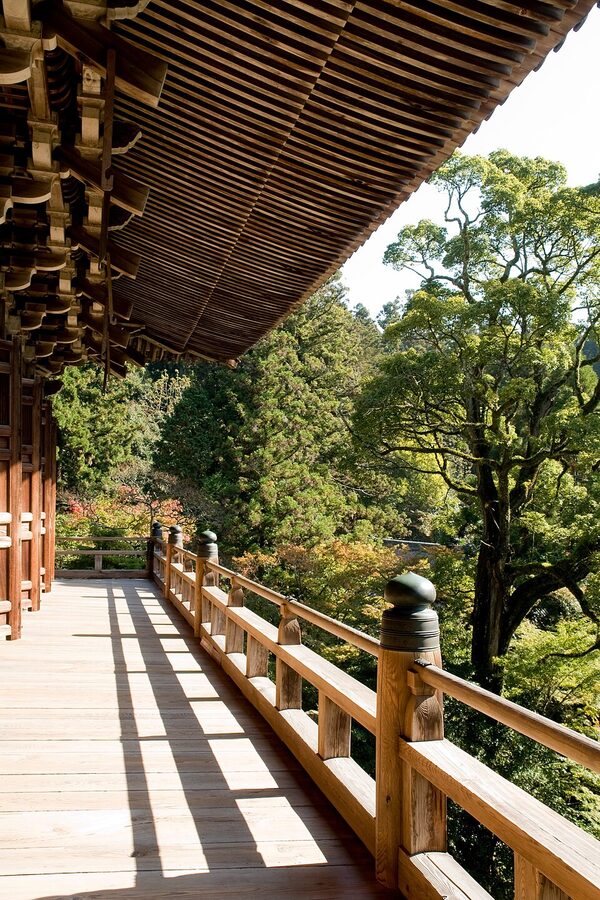 Mani-den hall at Engyo-ji temple on Mount Shosha above Himeji, Tendai monastery where Last Samurai was filmed