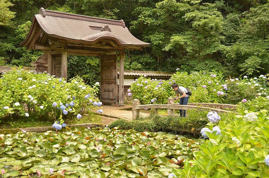 Gesshōji temple grounds in Matsue