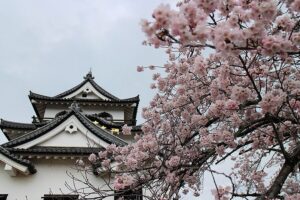 Hikone Castle main keep tenshu three-storey keep