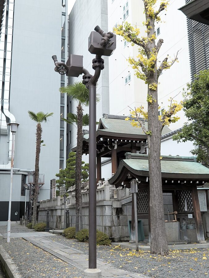 The modern reconstructed Honno-ji temple in Nakagyo-ku, Kyoto — site of Nobunaga's assassination by Akechi Mitsuhide on 21 June 1582