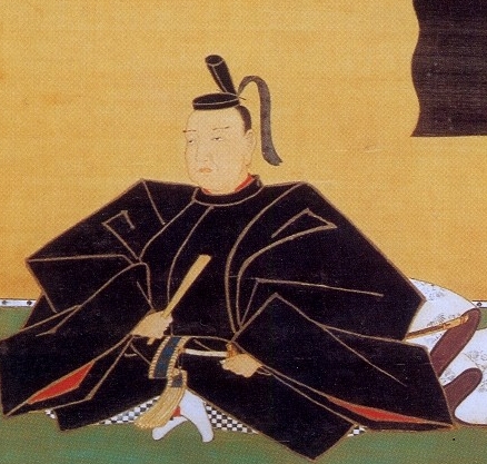 Edo-period portrait of Hosokawa Tadaoki the Tokugawa-aligned daimyo tea master and founder of the Kumamoto Hosokawa line