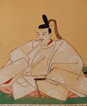 Portrait of Ikeda Terumasa, the Sekigahara victor rewarded by Tokugawa Ieyasu with 520000 koku Himeji domain in 1600 who rebuilt the castle 1601 to 1609