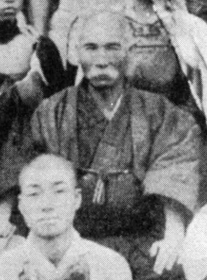 Itosu Anko portrait around 1909 or 1910, the Okinawan master who put karate into schools