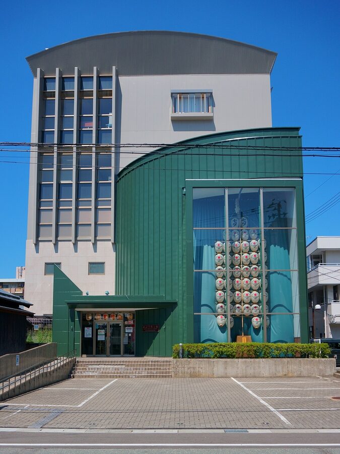 Akita Folk Performing Arts Heritage Center building side view