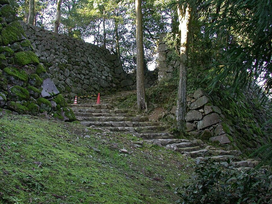 Mizunote-mon gate at the entrance to Matsue Castle's inner bailey
