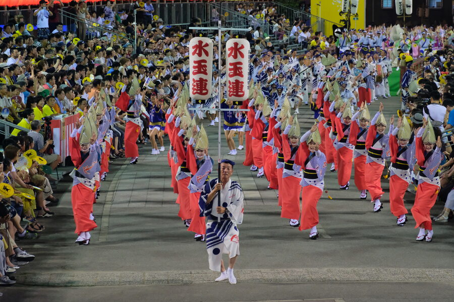 Mizutamaren Awa Odori Tokushima 2018
