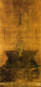 16th-century portrait of Saito Dosan the Viper of Mino held at Jozai-ji temple in Gifu city