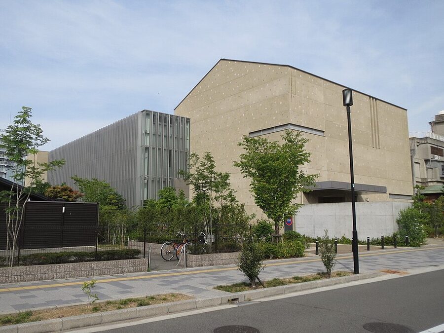 The Sakai Rishonomori interpretive centre and cultural facility devoted to Sen no Rikyu and Yosano Akiko in Sakai city Osaka