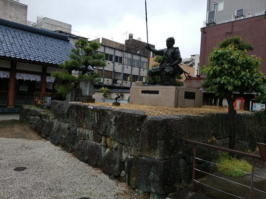 Shibata Shrine on the Kitanosho Castle ruins in modern Fukui city dedicated to Shibata Katsuie
