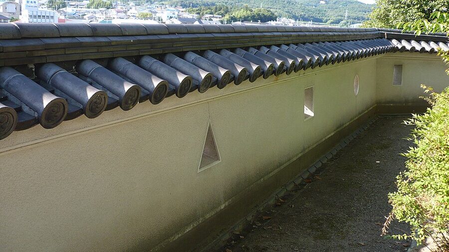 Ruins of Miki Castle in Hyogo where Hashiba Hideyoshi besieged the Bessho clan 1578-1580 during which Takenaka Hanbei died