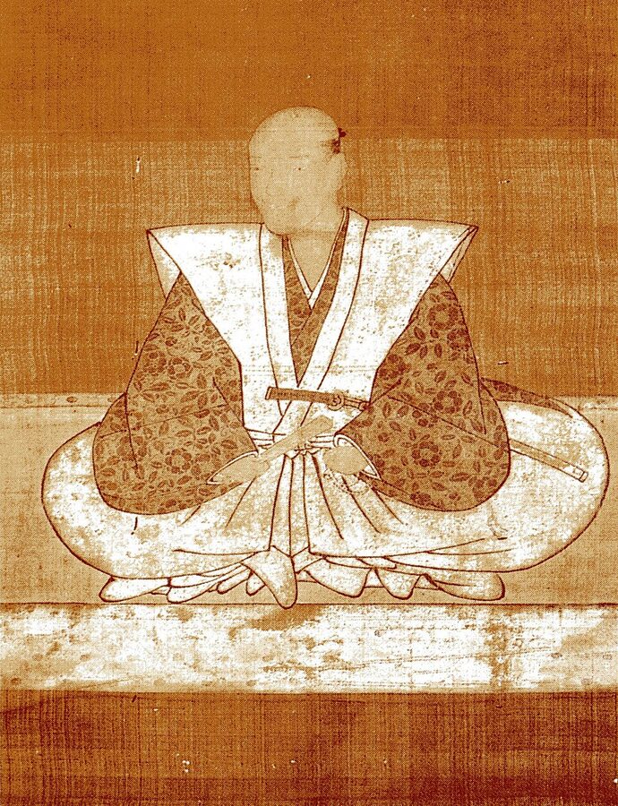 Alternate Edo-period portrait of Takenaka Hanbei strategist