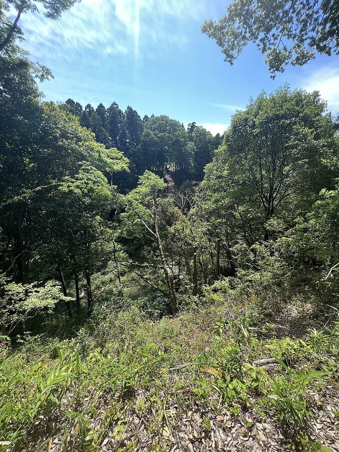 Stone kanji marker at the exact crucifixion site of Torii Suneemon in Shinshiro Aichi