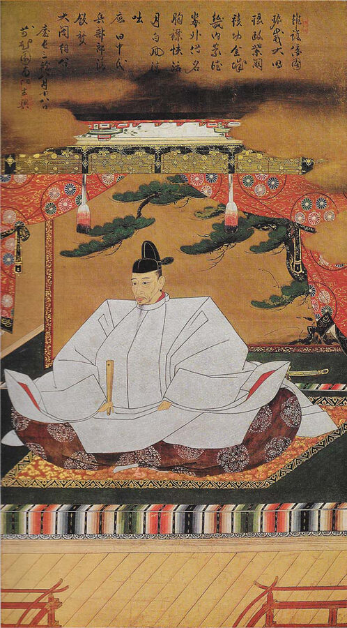 Painted portrait of Toyotomi Hideyoshi